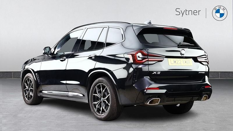 Used BMW X3 M Sport 181 HP (133 kW) 2022 Black SUV