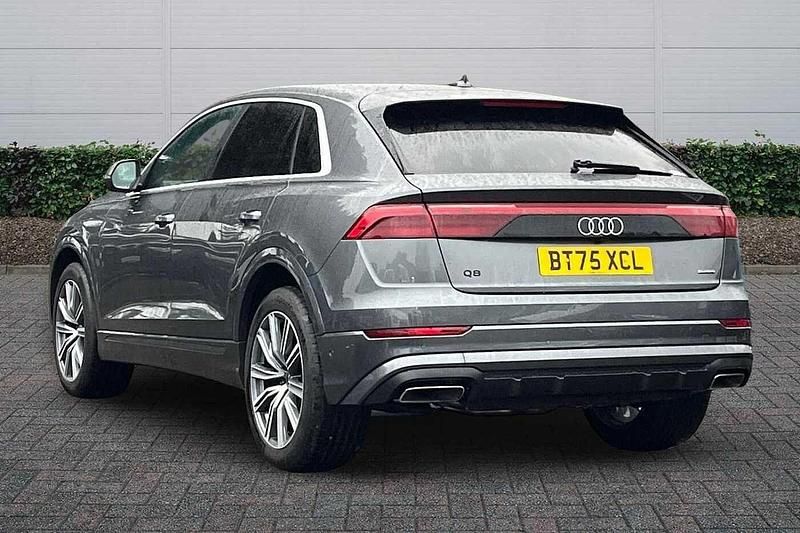 New Audi Q8 S-Line 334 HP (245 kW) 2025 Daytona grey pearl effect SUV