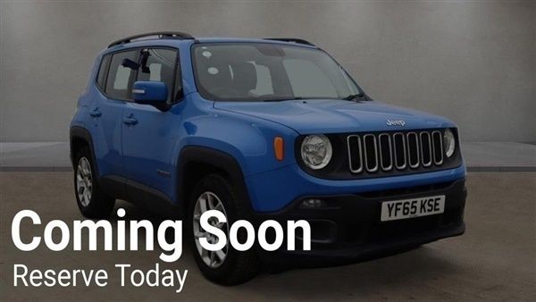 Blue Used 2015 Jeep Renegade Longitude SUV | £8,995 (Fair price) - Image 1/1