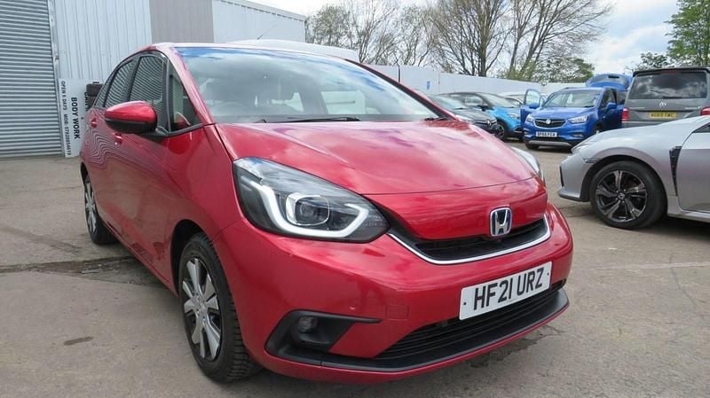 Red Used 2021 Honda Jazz SR Hatchback | £9,495 - Image 1/4