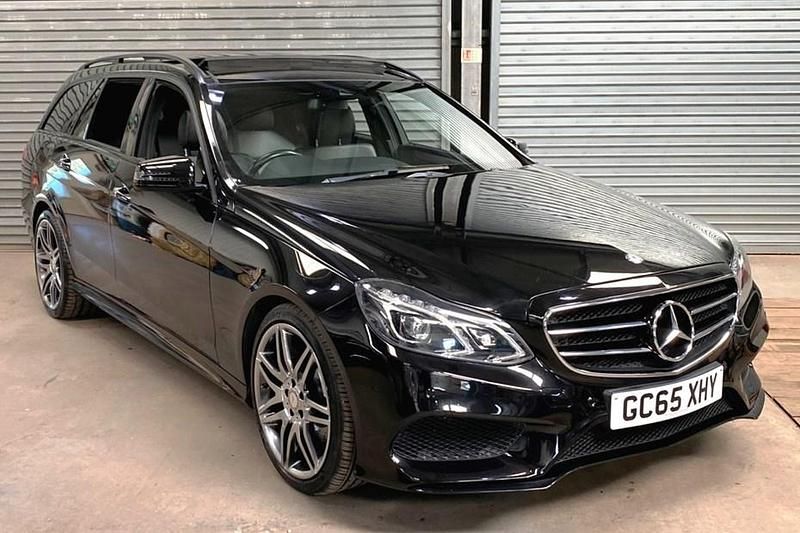 Black Used 2015 Mercedes E350 Premium Plus Estate | £15,950 (Fair price) - Image 1/1
