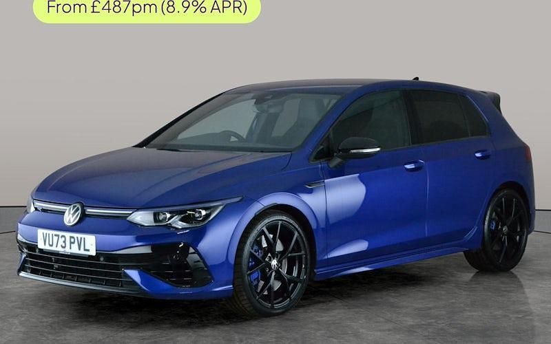 Used VW Golf VIII R 333 HP (244 kW) 2023 Blue Hatchback