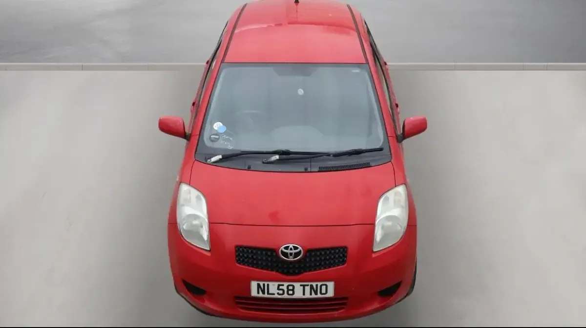 Used Toyota Yaris 2008 Red Hatchback