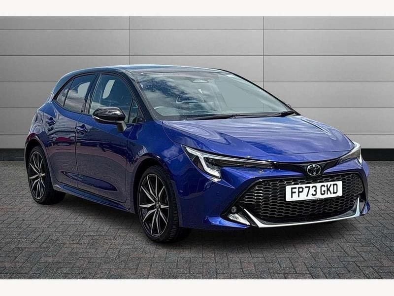Juniper blue Used 2023 Toyota Corolla Sport Hatchback | £21,901 (Fair price) - Image 1/3