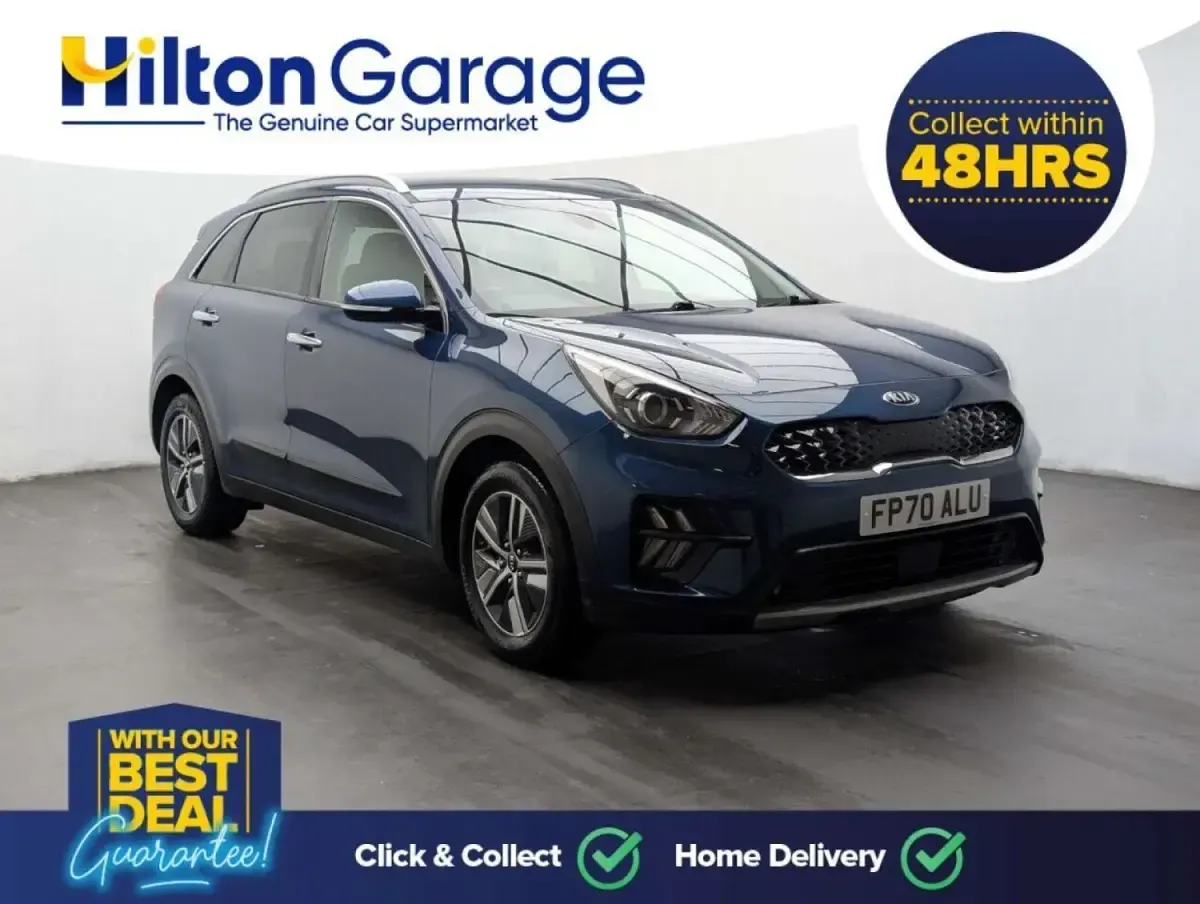Begagnad Kia Niro 139 HK (102 kW) 2021 Blå SUV