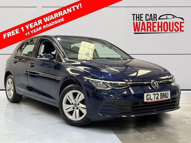 Blue Used 2022 VW Golf VIII Life Hatchback | £13,999 (Super price) - Image 1/4