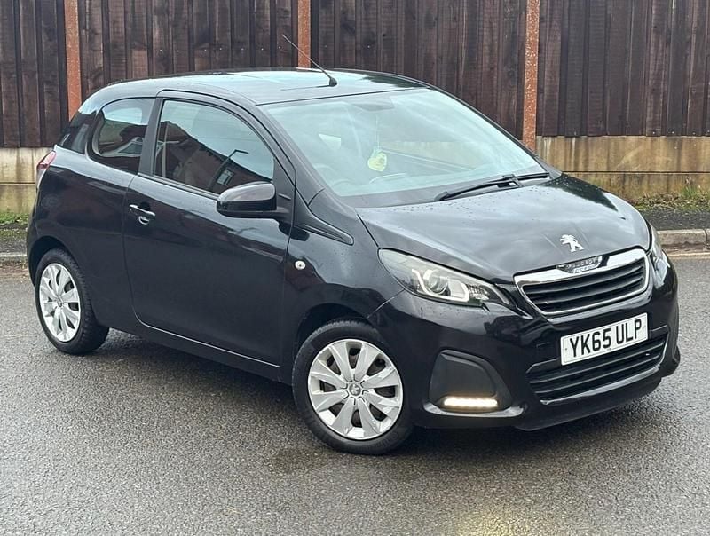 Black Used 2015 Peugeot 108 Active Hatchback | £3,695 (Super price) - Image 1/4