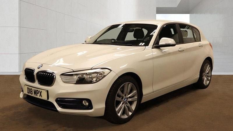 Usado BMW 116 Sport Line 2017 Branco Citadino
