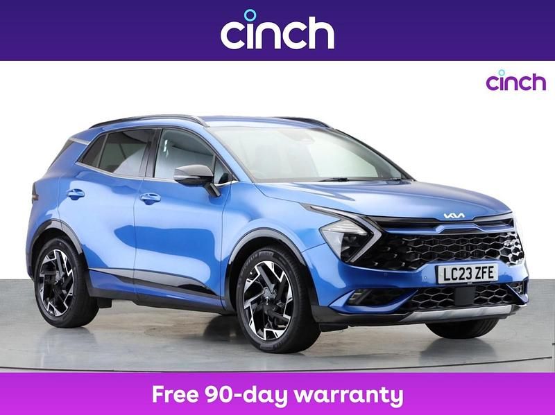 Blue Used 2023 Kia Sportage 4 SUV | £24,549 (Super price) - Image 1/3
