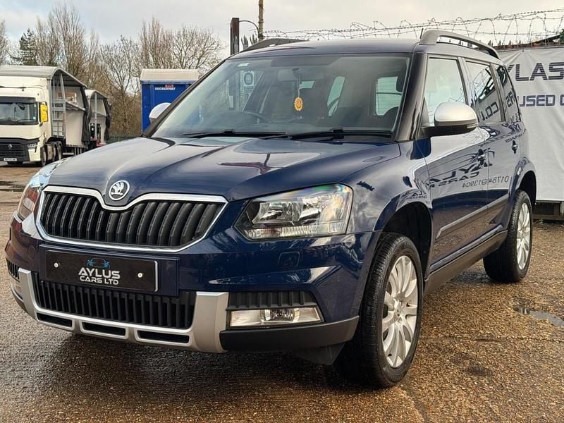 Used Skoda Yeti SE 110 HP (80 kW) 2016 Blue SUV