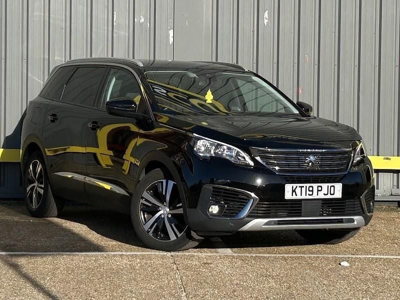 Black Used 2019 Peugeot 5008 Allure Hatchback | £14,584 (Fair price) - Image 1/4
