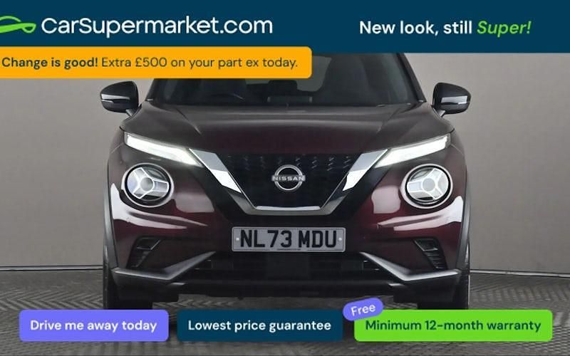Used Nissan Juke N-Connecta 114 HP (83 kW) 2023 Red SUV