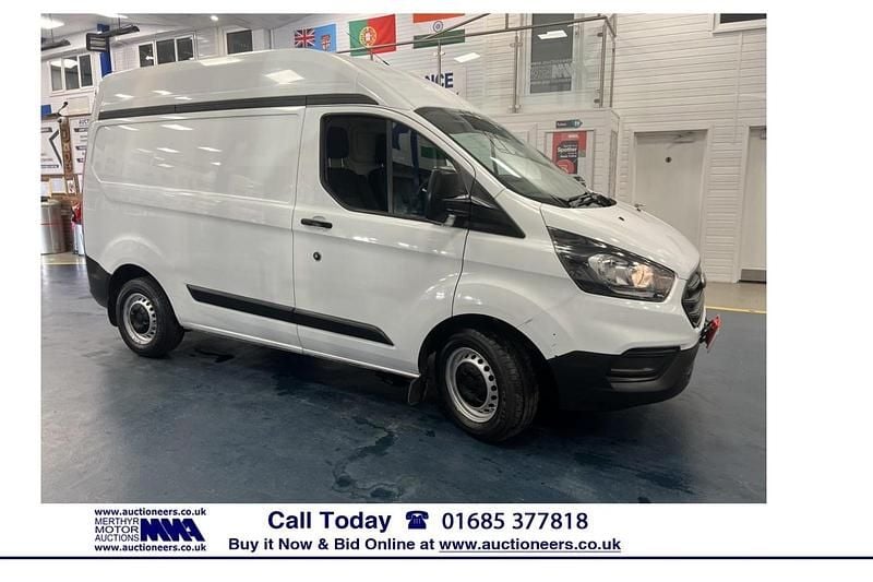 Used Ford Transit Custom 105 HP (77 kW) 2019 White Van