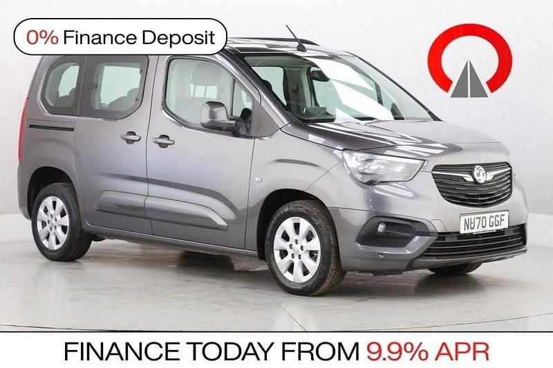 Used Vauxhall Combo S 100 HP (73 kW) 2020 Grey MPV