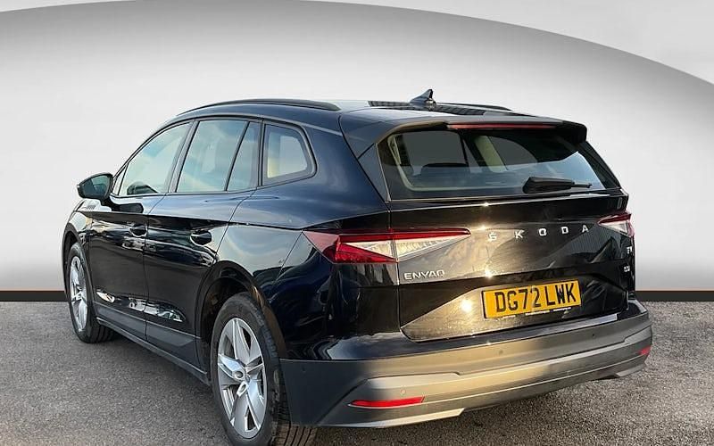 Used Skoda Enyaq iV ecoSuite 150 kW (204 HP) 2022 Black SUV