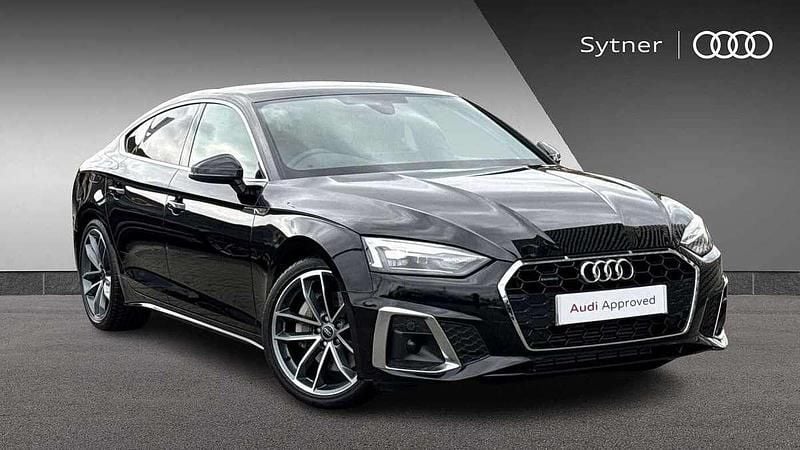 Black Used 2024 Audi A5 Sportback S-Line Hatchback | £36,000 (Fair price) - Image 1/4