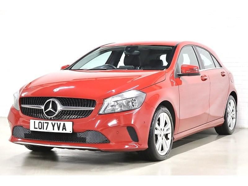 Used Mercedes A180 2017 Red Hatchback