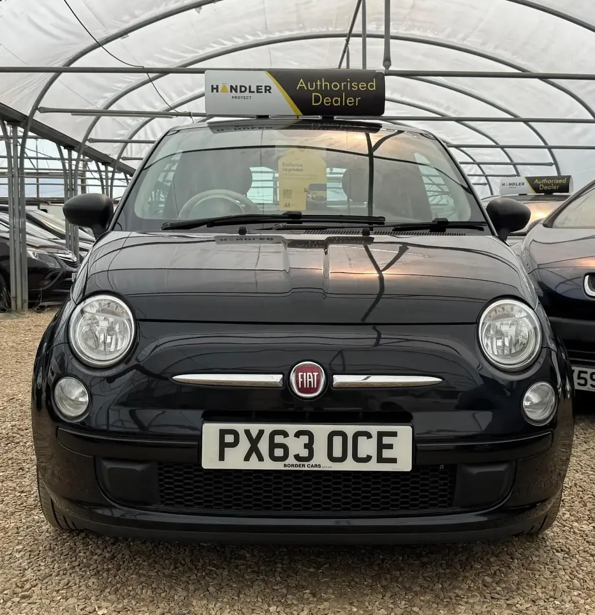 Used Fiat 500 Pop 69 HP (50 kW) 2013 Black Hatchback