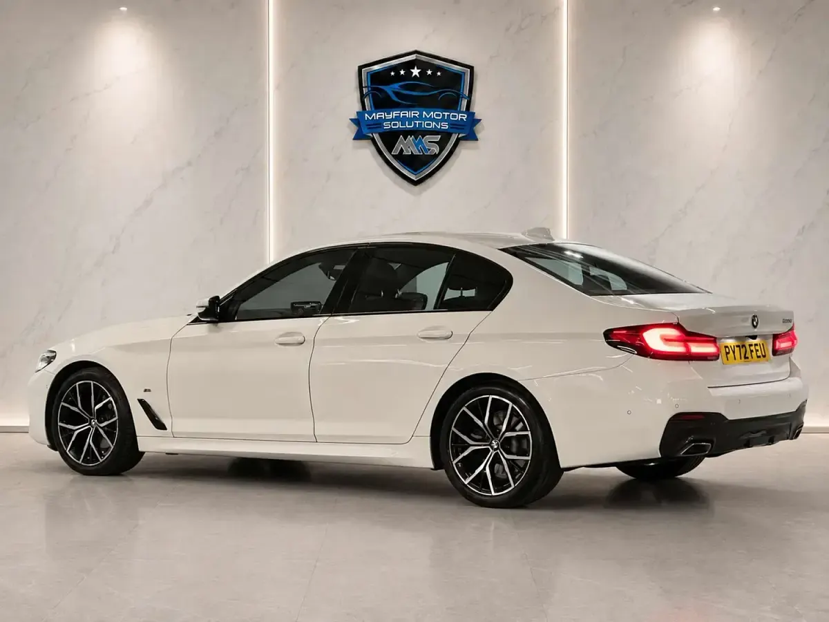Used BMW 520 M Sport 2022 White Sedan
