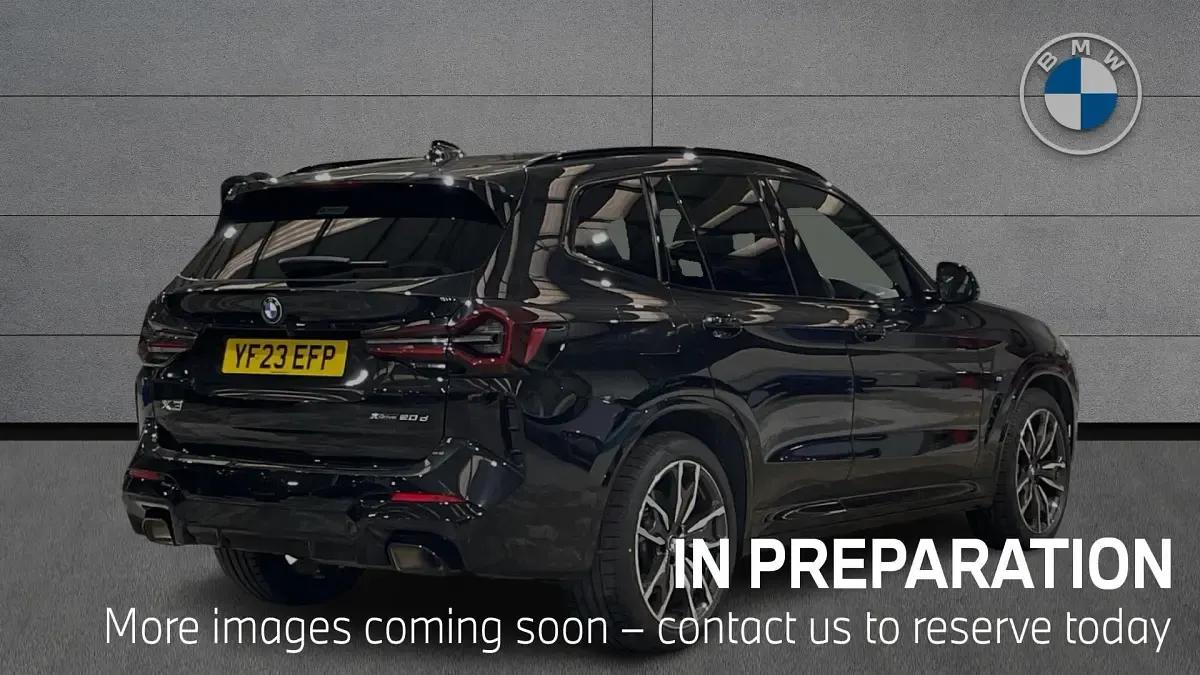 Used BMW X3 M Sport 190 HP (139 kW) 2023 Black SUV