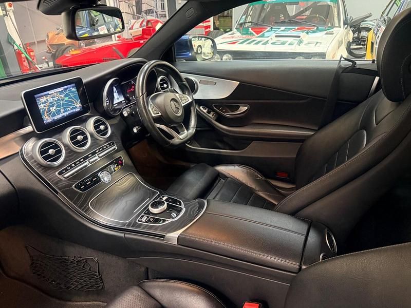 Used Mercedes C220 AMG line 2017 Blue Coupe
