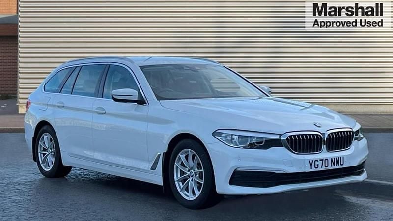 Used BMW 520 Comfort Edition 190 HP (139 kW) 2020 White Estate