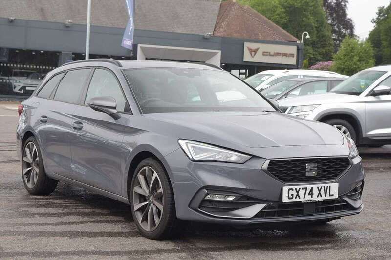 Grey Used 2024 Seat Leon FR Sport Estate | £24,815 (Expensive) - Image 1/4