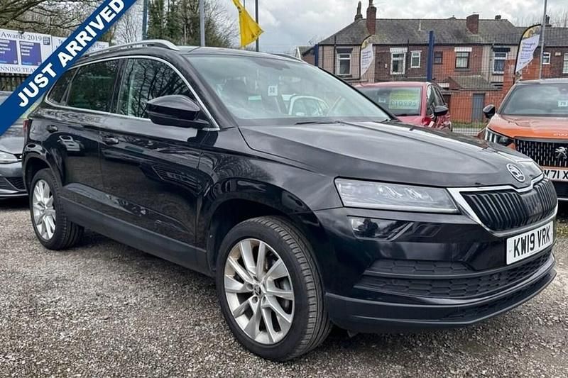 Used Skoda Karoq SE L 115 HP (84 kW) 2019 Black SUV