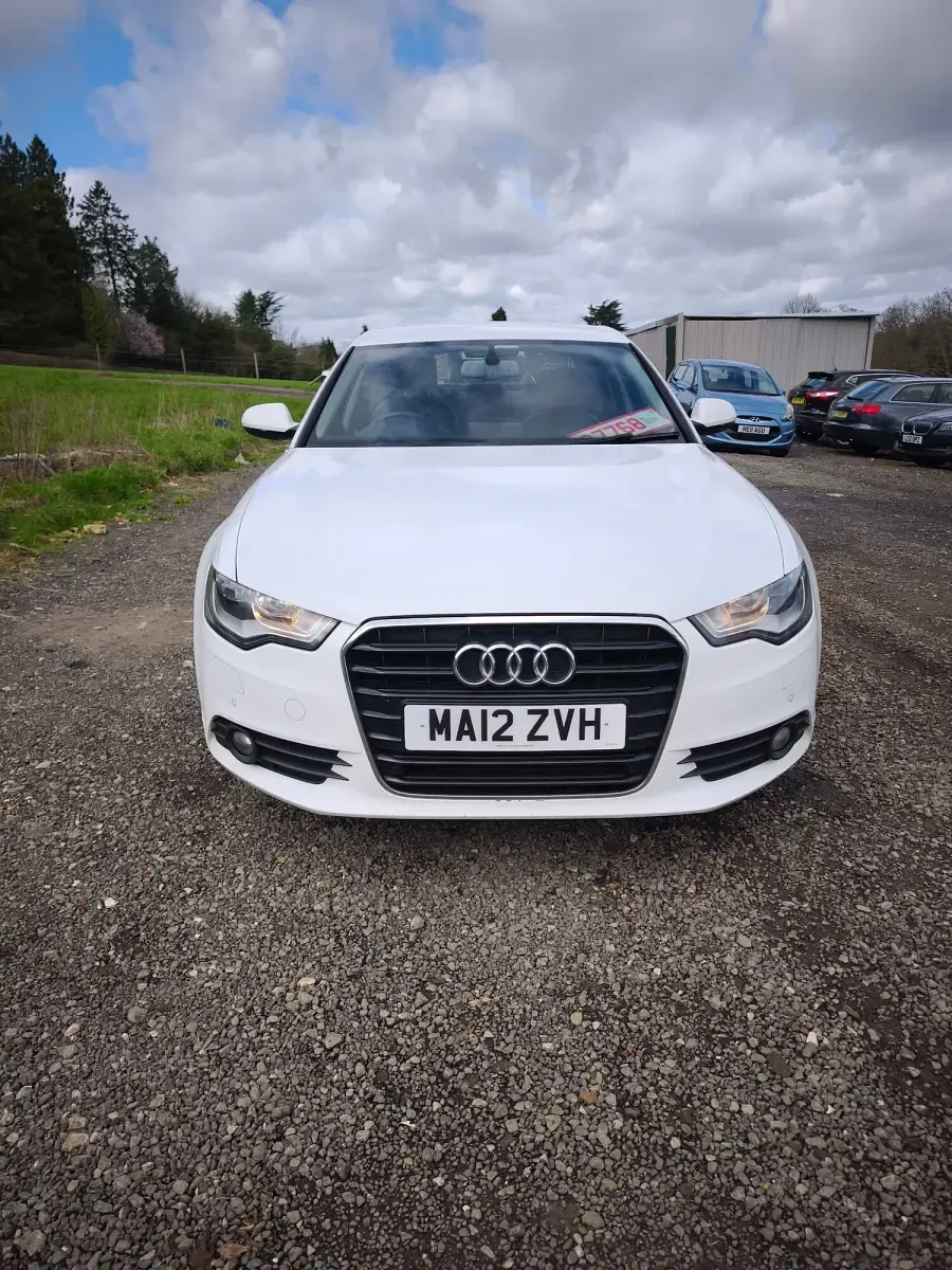 Used Audi A6 177 HP (130 kW) 2012 White Sedan