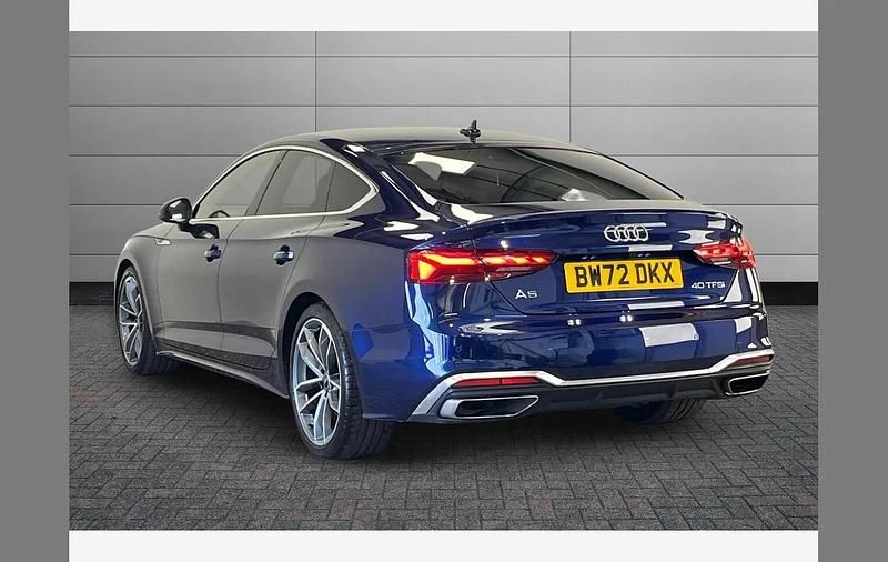 Used Audi A5 Sportback S-Line 204 HP (150 kW) 2023 Blue Hatchback