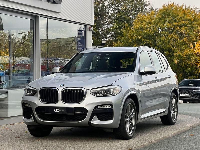 Silver Used 2019 BMW X3 M Sport SUV | £27,490 (Good price) - Image 1/3