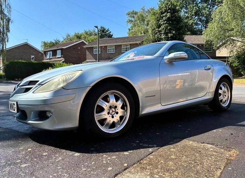 Silver Used 2005 Mercedes SLK200 Cabriolet | £2,595 (Good price) - Image 1/4