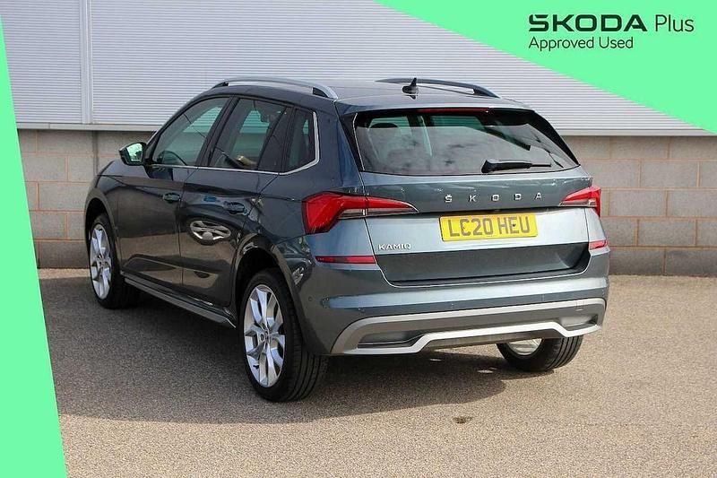 Used Skoda Kamiq SE L 115 HP (84 kW) 2020 Quartz grey metallic SUV