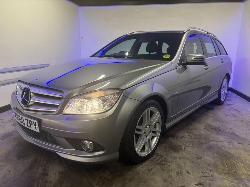 Used Mercedes C220 170 HP (125 kW) 2011 Silver Estate
