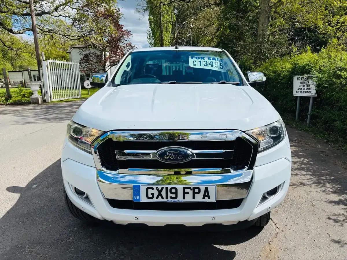 Used Ford Ranger Limited 2019 White Pickup