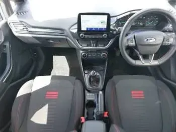Used Ford Fiesta ST-Line 100 HP (73 kW) 2023 Blue Hatchback