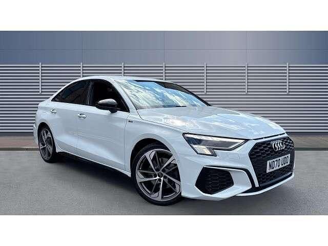 White Used 2021 Audi A3 Comfort Sedan | £21,231 (A bit pricey) - Image 1/4
