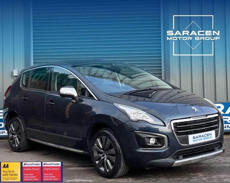 Blue Used 2014 Peugeot 3008 Active SUV | £4,995 (Fair price) - Image 1/3