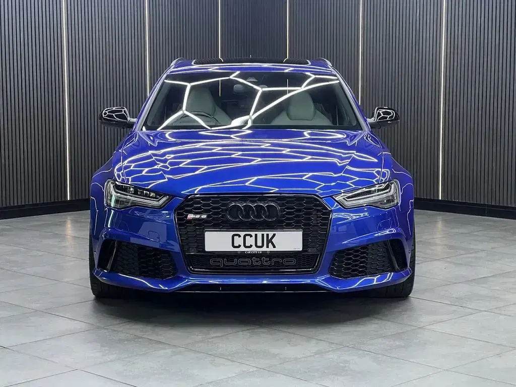 Used Audi RS6 Performance 605 HP (444 kW) 2017 Blue Estate