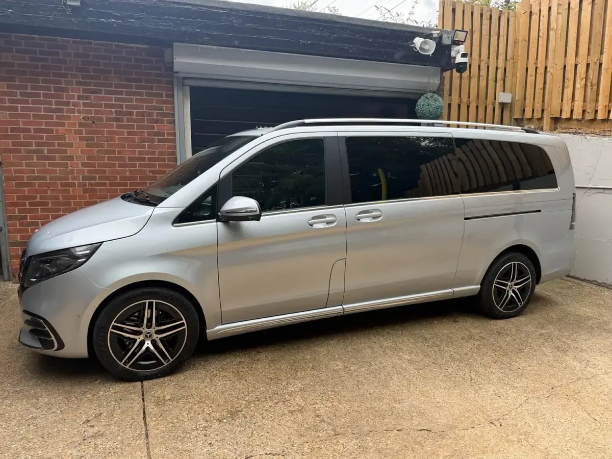 Used Mercedes V300 AMG line 2025 Silver MPV