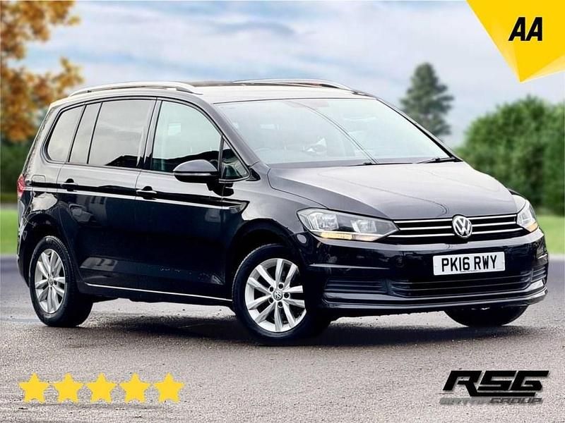 Black Used 2016 VW Touran SE MPV | £9,000 (Fair price) - Image 1/4