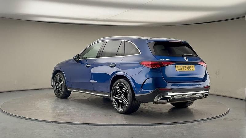 Used Mercedes GLC300e AMG line 2023 Spectral blue SUV
