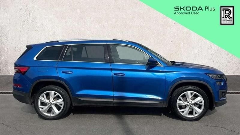 Used Skoda Kodiaq SE L 150 HP (110 kW) 2022 Blue SUV