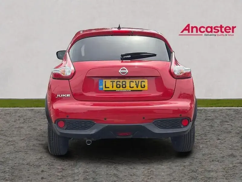 Used Nissan Juke 110 HP (80 kW) 2018 Red SUV