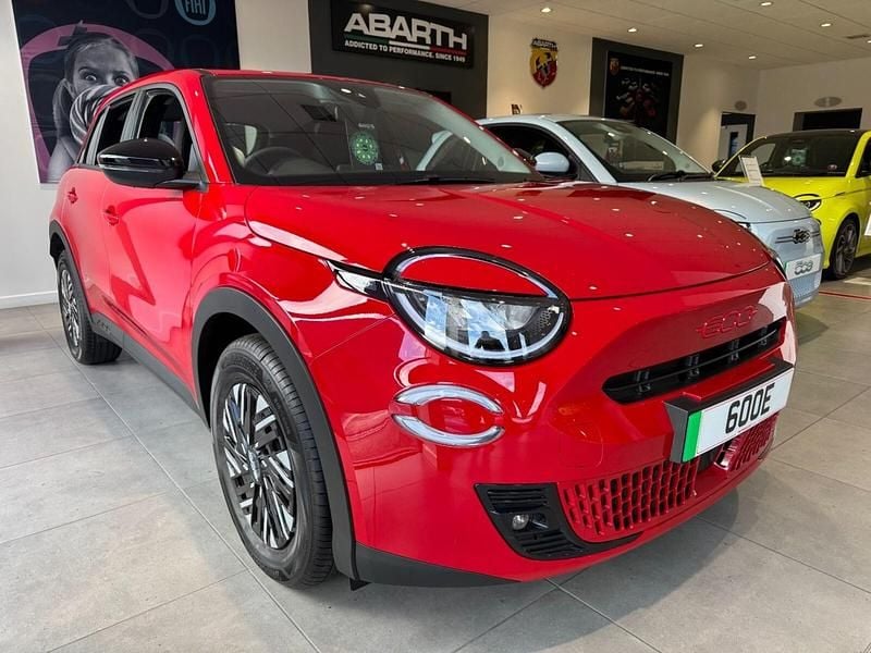 Red New 2024 Fiat 600 Red Hatchback | £23,495 (Fair price) - Image 1/4