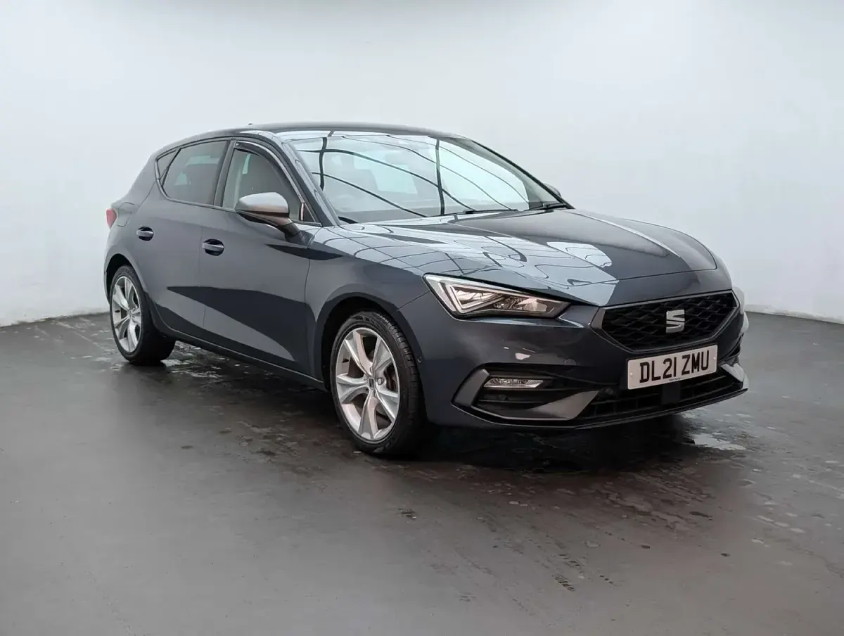 Used Seat Leon FR 130 HP (95 kW) 2021 Grey Hatchback