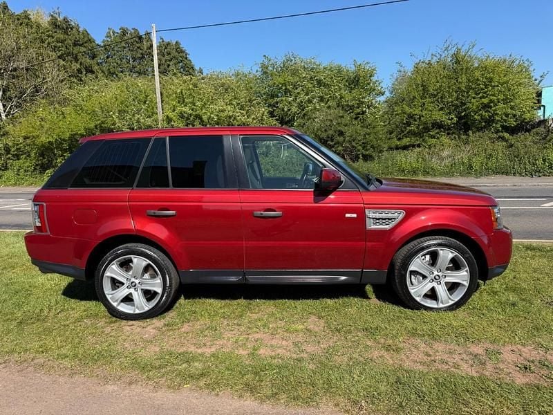 Usado Land Rover Range Rover Sport HSE 2009 Vermelho SUV