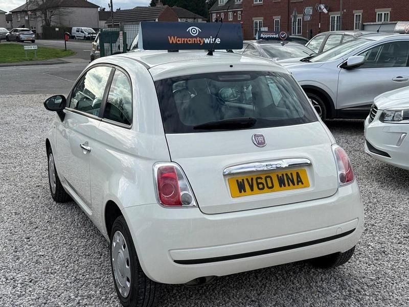 Used Fiat 500 Pop 69 HP (50 kW) 2010 White Hatchback
