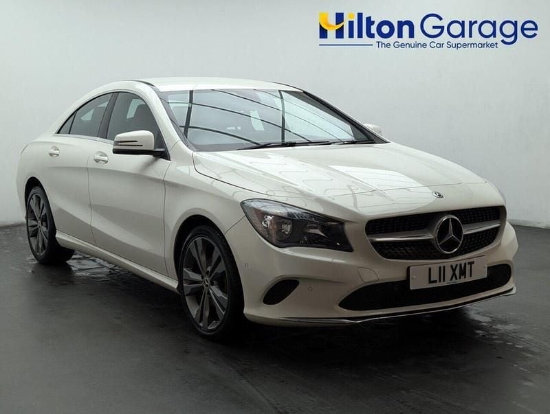 White Used 2017 Mercedes CLA180 Sedan | £10,850 (Fair price) - Image 1/4