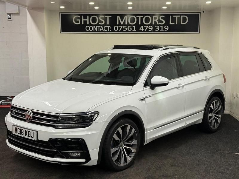Used VW Tiguan R-line 190 HP (139 kW) 2018 White SUV